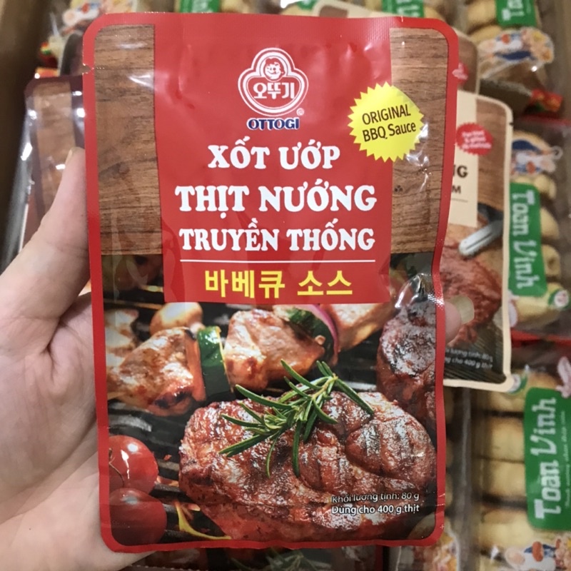 Xốt Ướp Thịt Ottogi 80g Đủ Vị