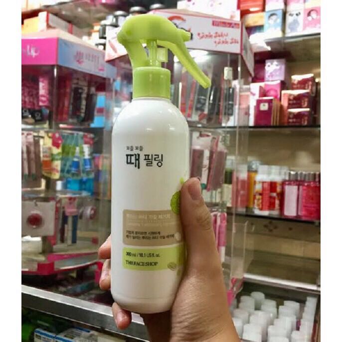 Gel tẩy tế bào chết body dạng xịt 300ml hàn quốc