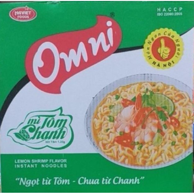 Mì gói Omi Chanh 75G