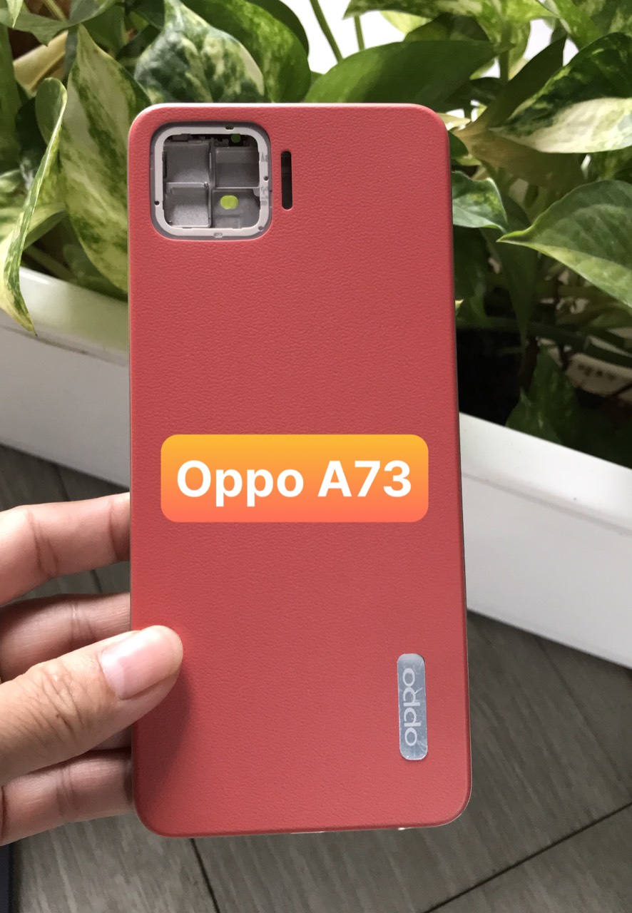 Bộ xương vỏ Oppo A73 ( bộ gồm lưng, sườn, phím)