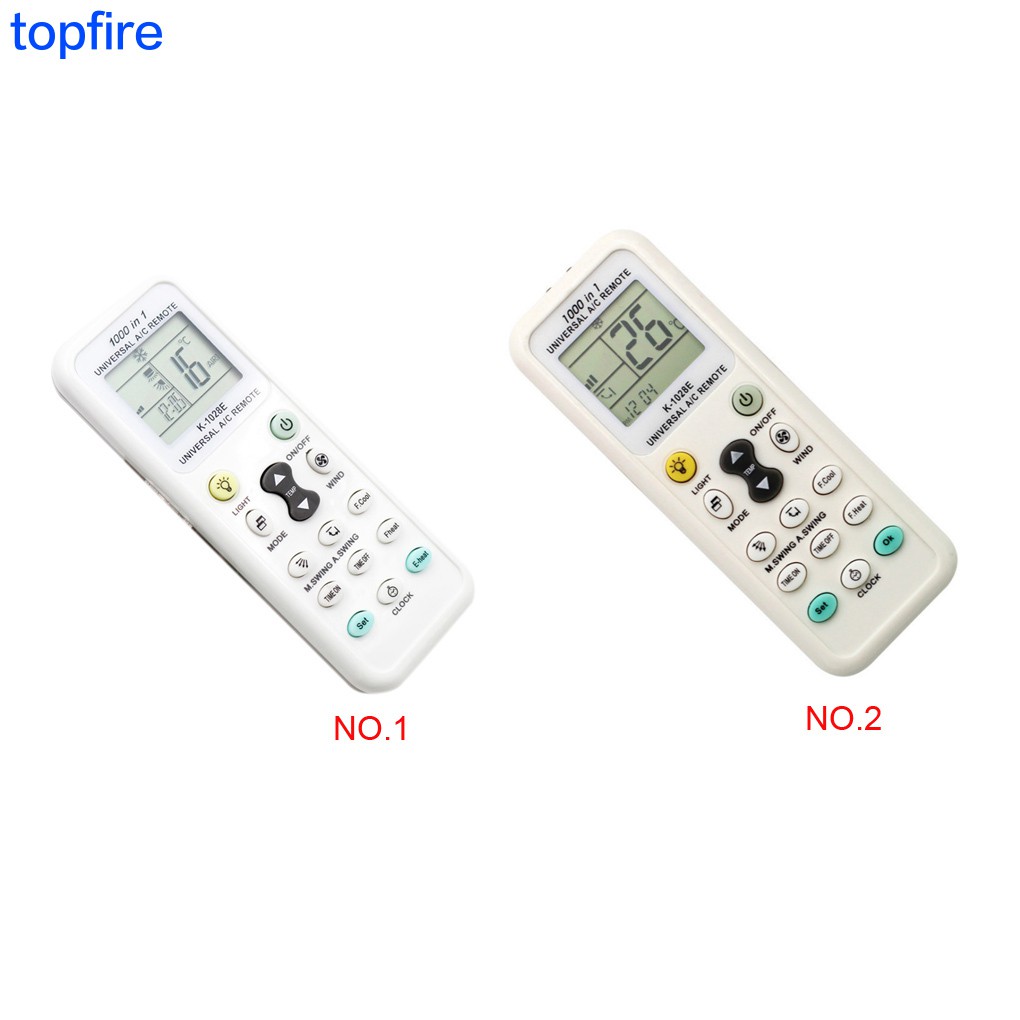 Universal Air Conditioner Remote Control Compact Low Power Consumption