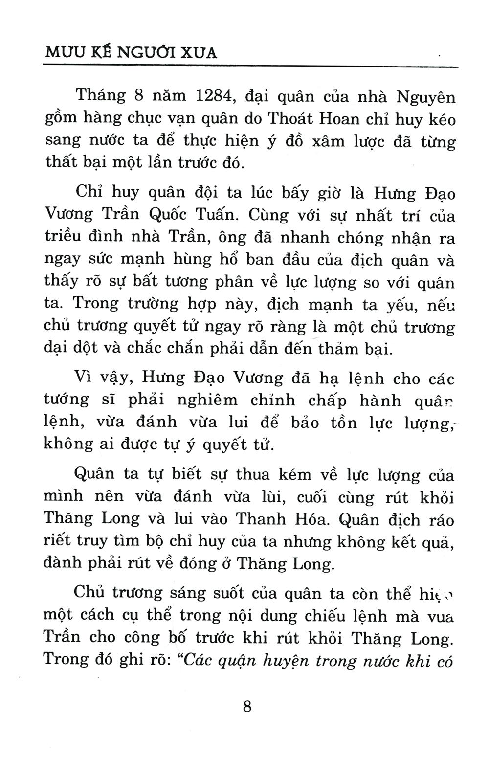 [HCM]Mưu Kế Người Xưa