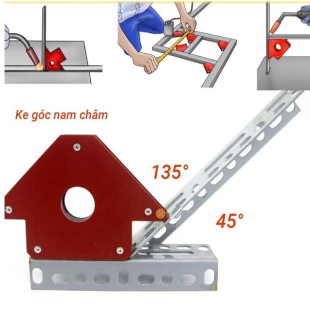 Eto kẹp góc , ke góc có nam châm 25lbs 50lbs 75lbs