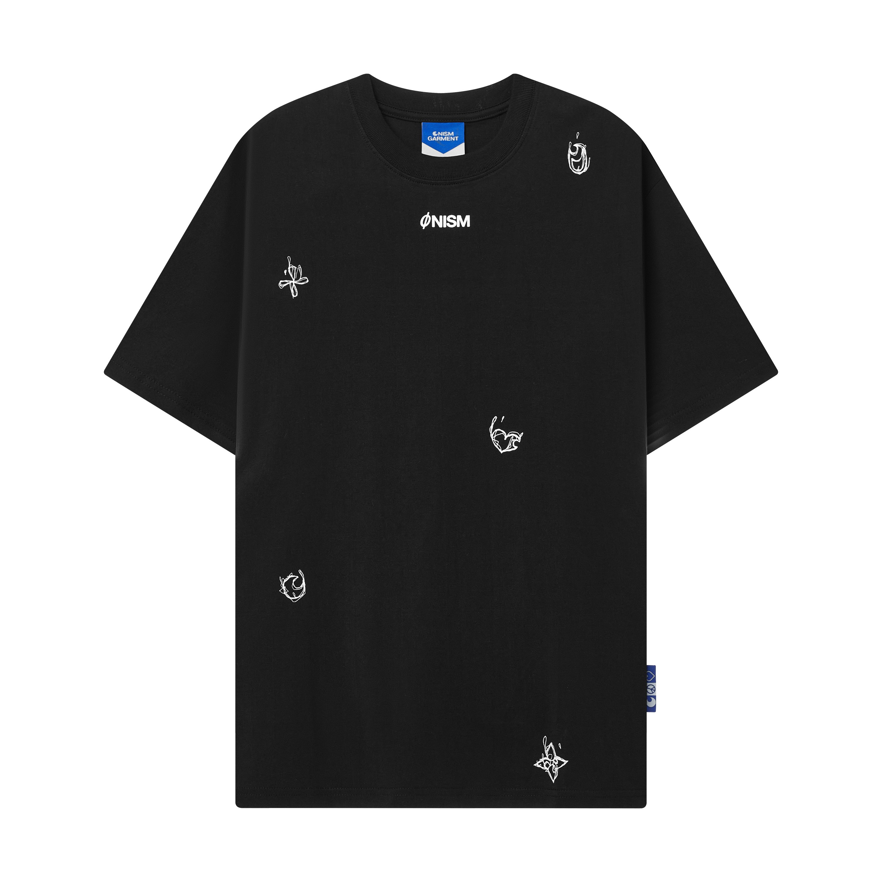 Áo thun unisex Onism hold me màu đen - Basic tee Onism