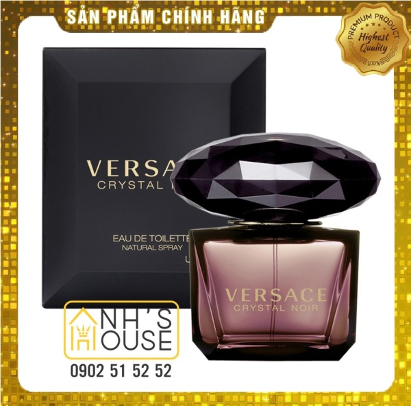 Nước Hoa Nữ Versace Crystal Noir Tester 5ml/10ml