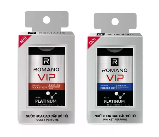 Combo 3 chai nước hoa Romano 18ml dạng xịt