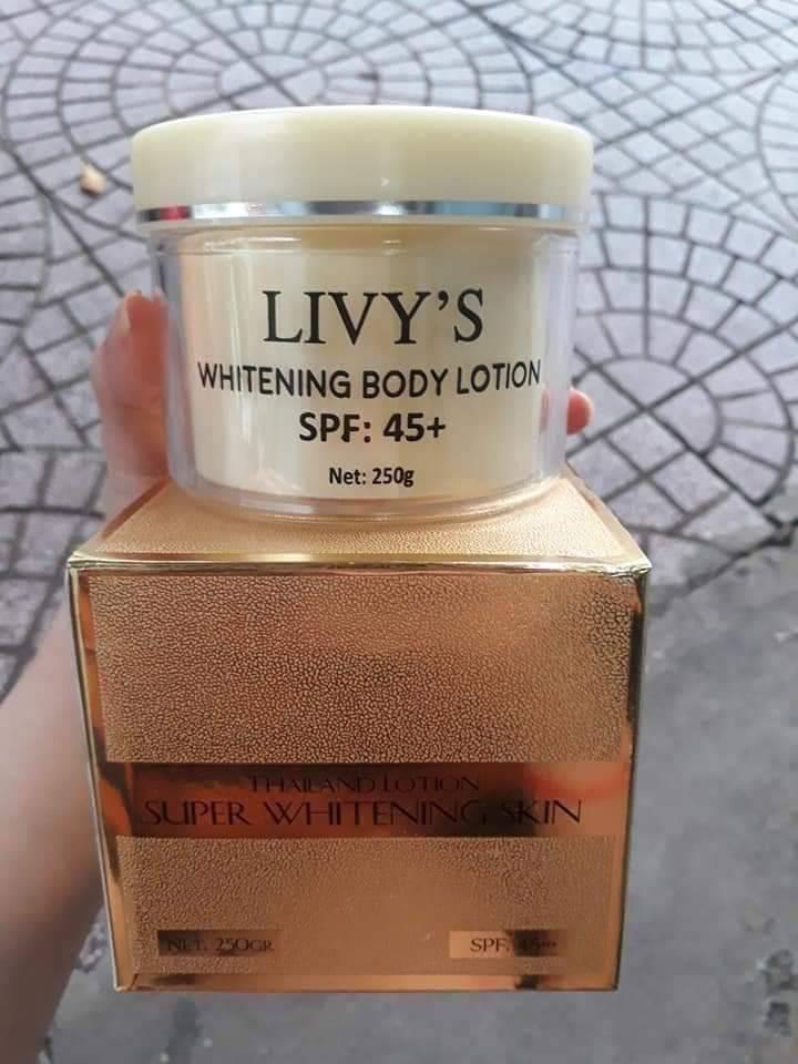 KEM DƯỠNG TRẮNG BODY LIVY THÁI