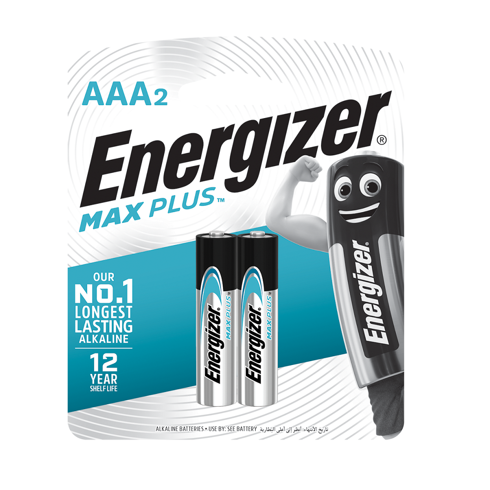 Vỉ 2 Viên Pin AAA Energizer Max Plus EP92 BP2 - 100922572