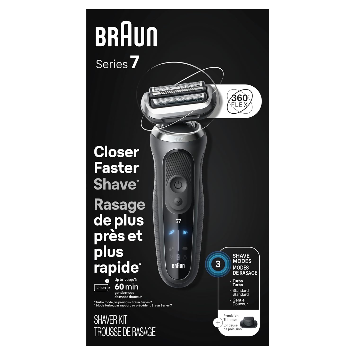 Giảm giá Máy cạo râu braun series 7- made in Germany, mới 100%, hàng nguyên  box - Mua Thông Minh