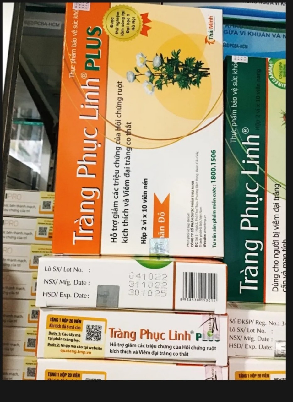Tràng phục linh Plus + xanh.Hỗ trợ đại tràng