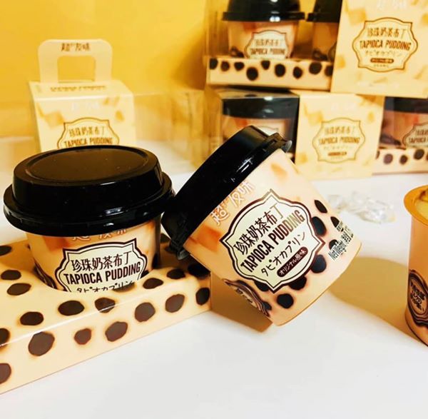 [ Sẵn hàng ] 1 hộp PUDDING TRÂN CHÂU TRÀ SỮA TAPIOCA