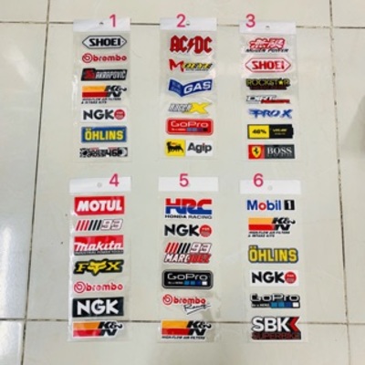 [HCM]SET TEM LOGO PHẢN QUANG DÁN XE CỰC ĐẸP - SHOPPHUKIENXE