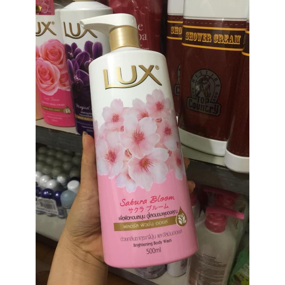 set 2 chai Sữa tắm Lux anh đào (Lux SaKuRa Bloom)