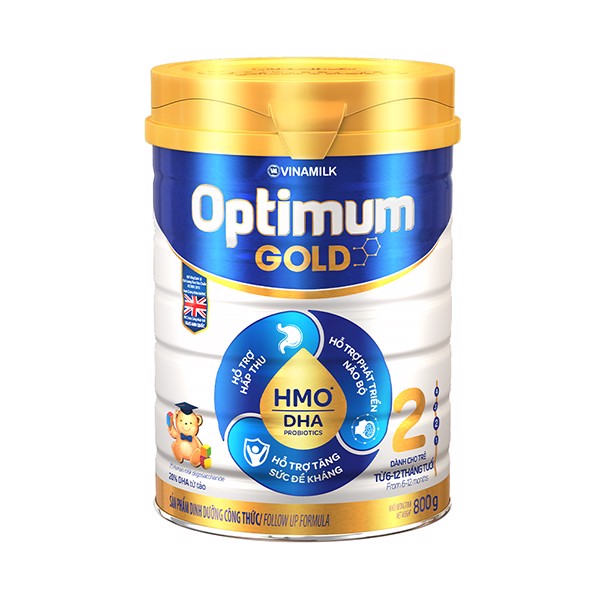 [KHÔNG MÓP] Sữa bột Vinamilk Optimum Gold 2 800g/lon