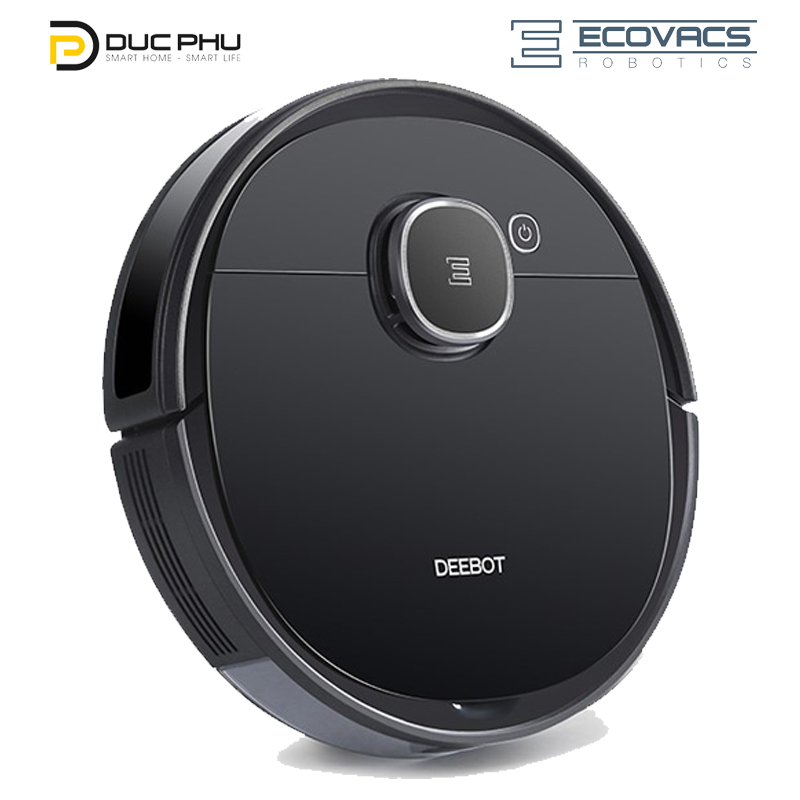 Robot hút bụi lau nhà Ecovacs Deebot DX96(T5 Hero), Pin 5200mAh lưu map nhiều tầng, vừa hút vừa lau đồng thời