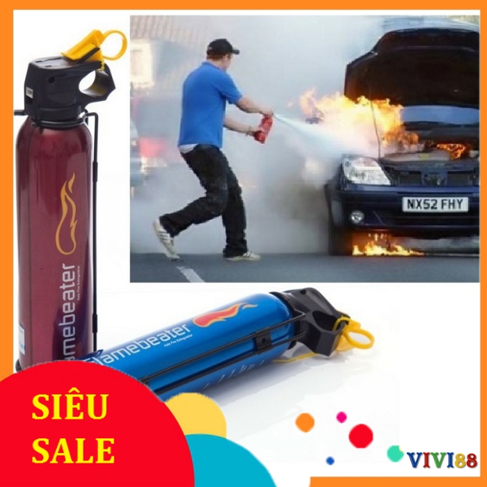 BÌNH CỨU HỎA FLAMEBEATER MINI CHO XE Ô TÔ