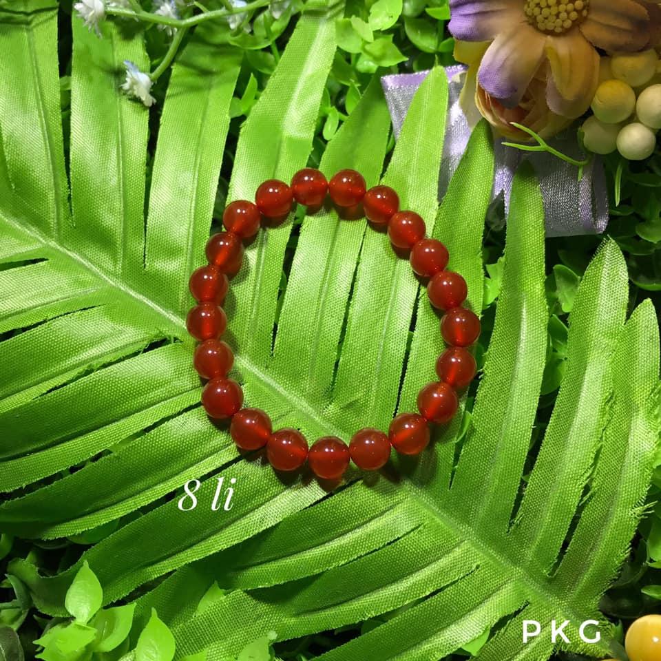 Vòng tay đá Mã não đỏ