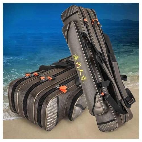 túi đựng cần câu, túi đựng đồ rộng 3 ngăn