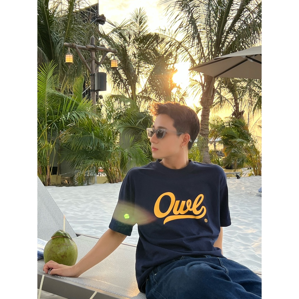Áo thun Owlbrand Retro/ Navy