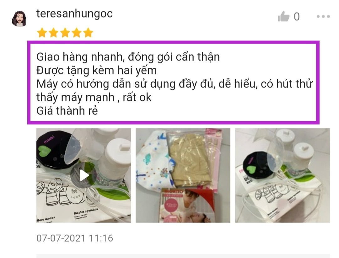 [Có Pin Sạc]Combo Máy Hút Sữa Điện Đôi ROZABI Basic Plus và Áo Hút Sữa Rảnh Tay (Siêu Cần Thiết Cho Mẹ)