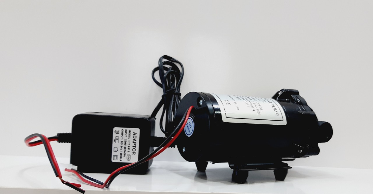 Bơm và adaptor 24V dùng cho máy lọc nước