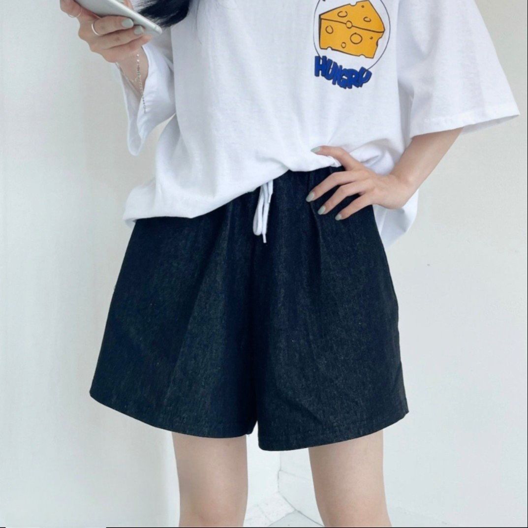 [ogniM Seoul] Quần short dáng chữ A phong cách Hàn Quốc (Made in Korea)
