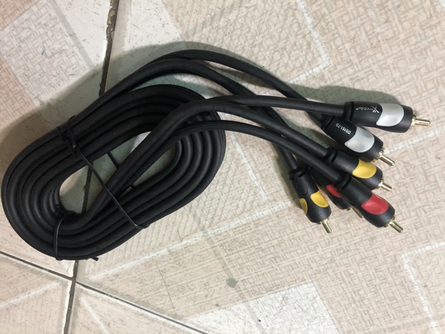Cáp Audio 3RCA 2m Xmobile DS149-DS151