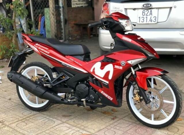 Tem rời exciter 150 dán xe đỏ tem
