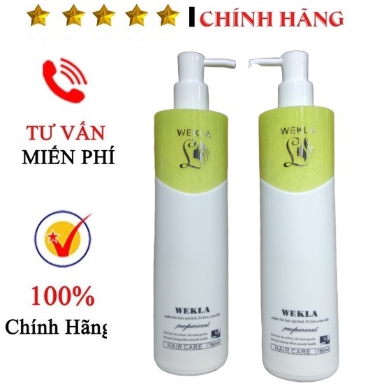 Dầu gội dầu xả siêu phục hồi Wekla