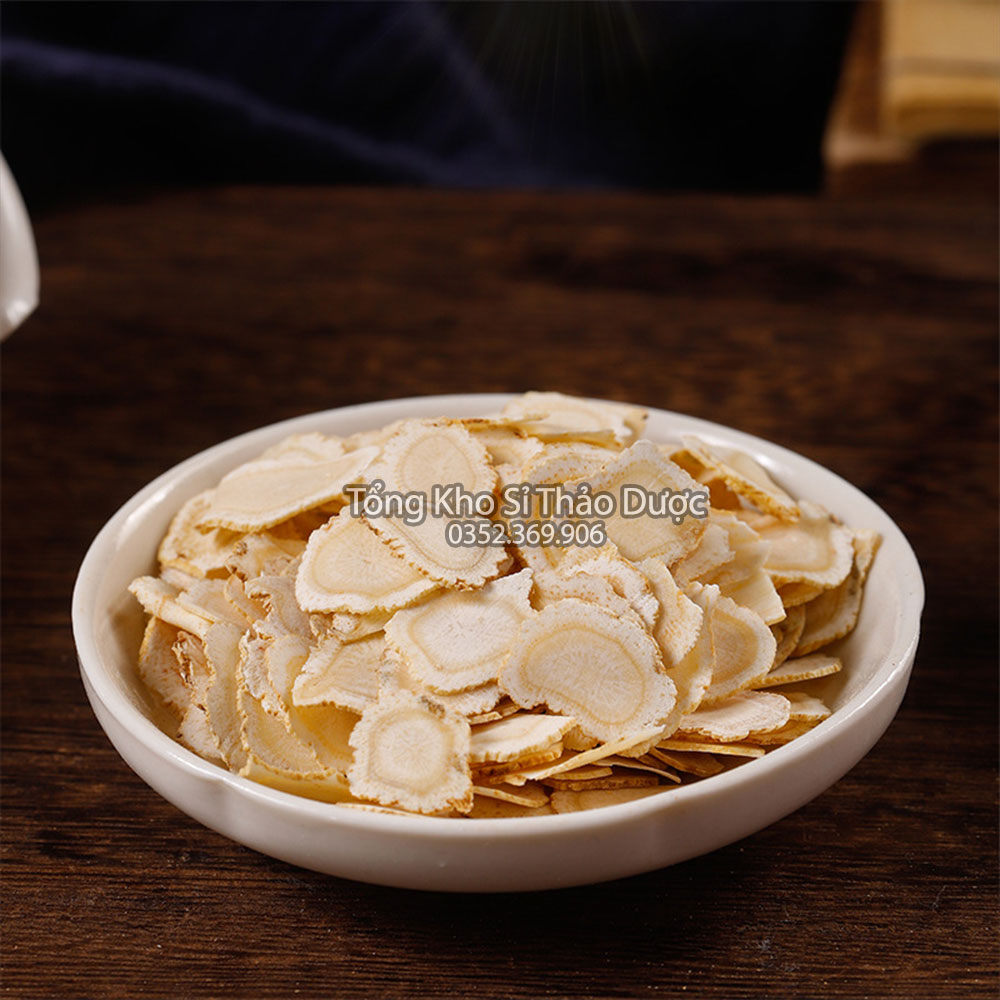 Sâm tây dương thái lát mỏng 100g (Sâm hoàng kỳ khô, bạch sâm)