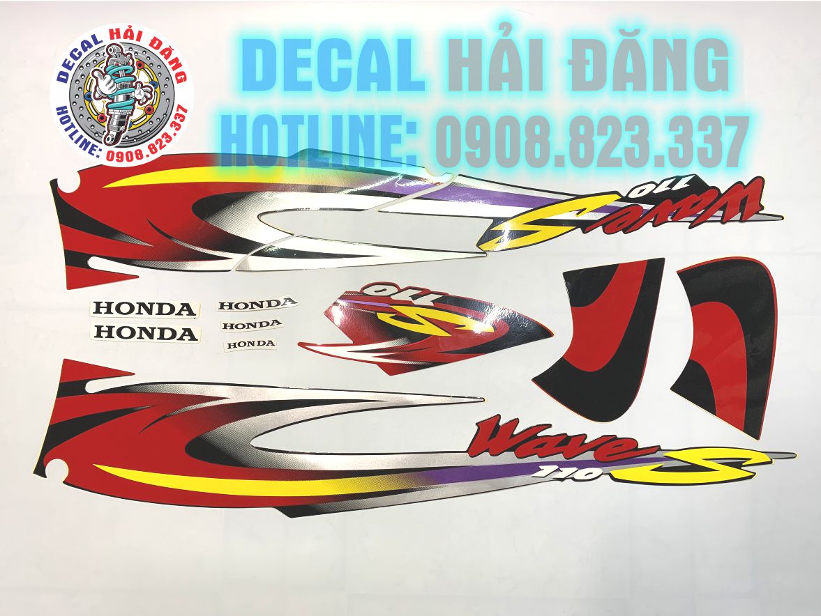 Decal Wave S 110 Thailand