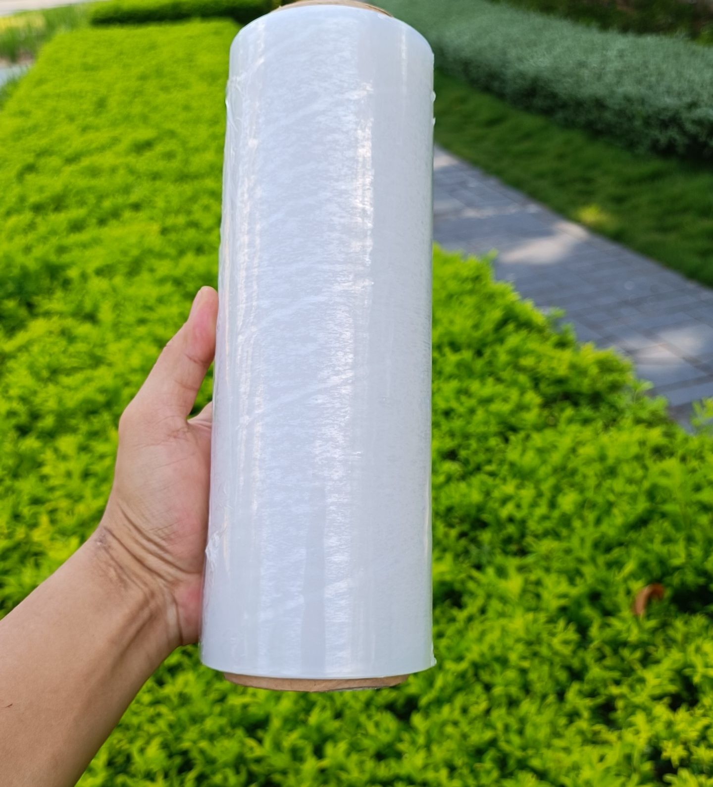 Màng PE quấn hàng quấn bụng giảm béo