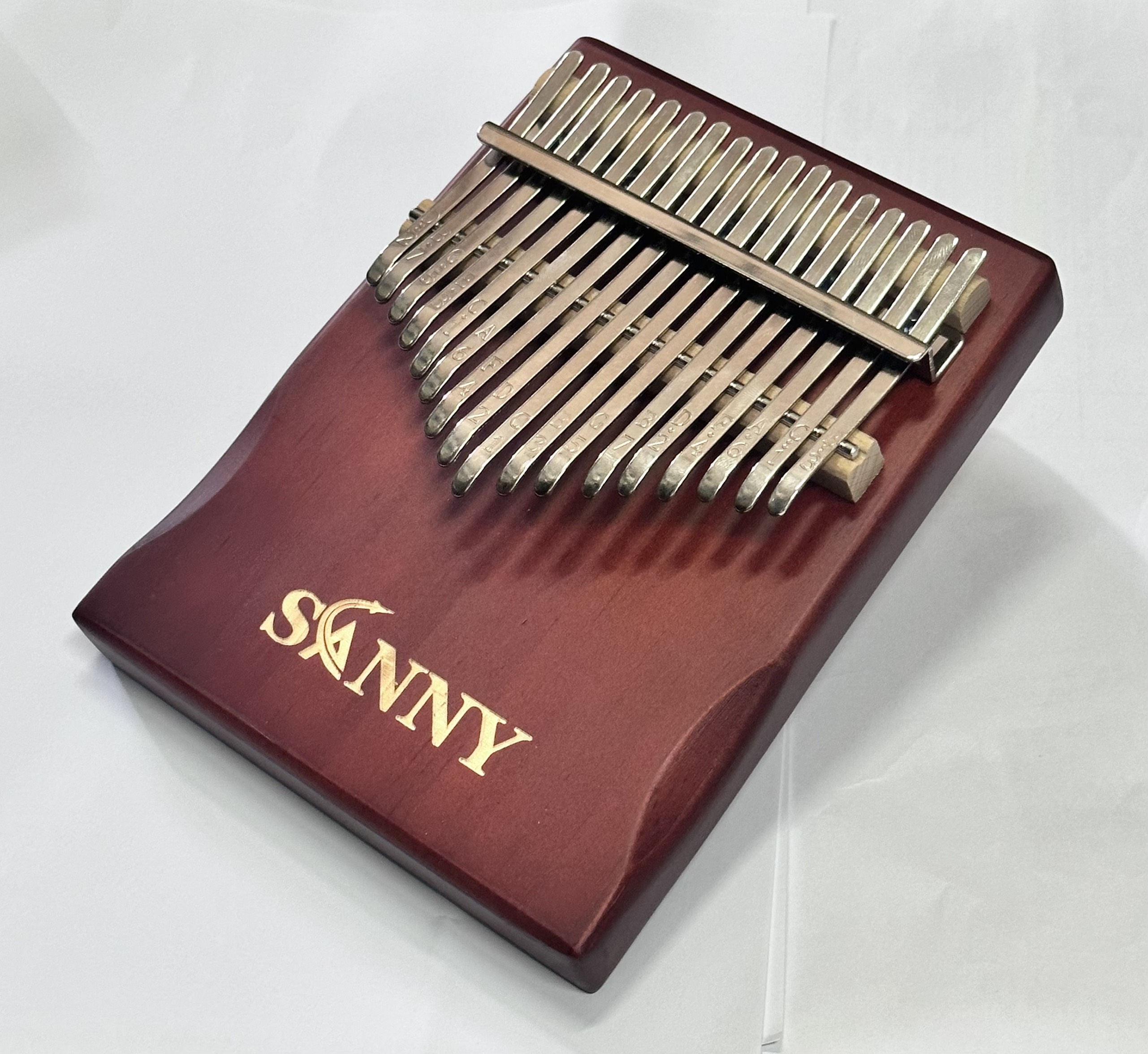 Sanny 17-key portable style kalimba ultra cheap sound or gift with tune hammer accessories