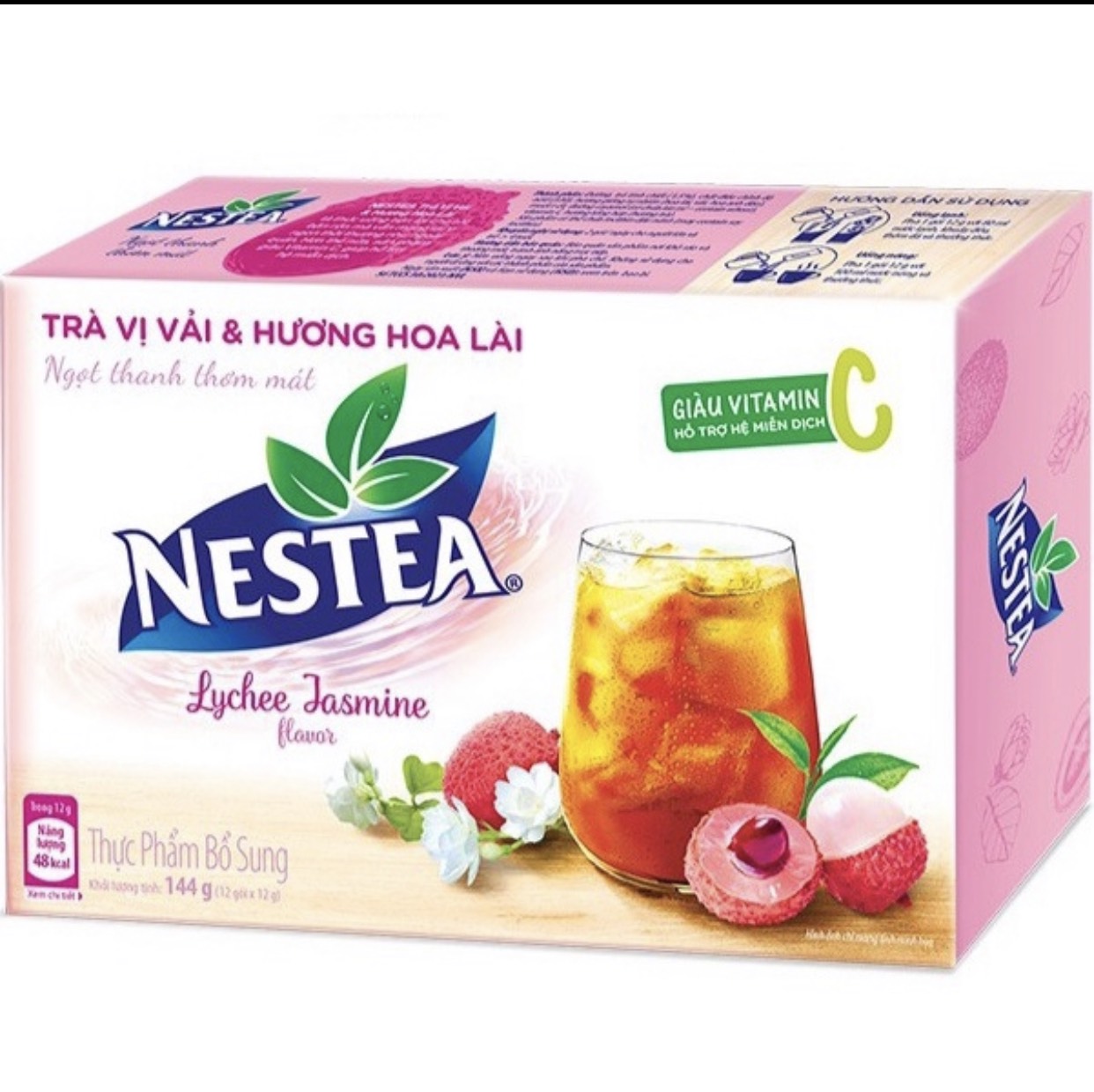 Trà vị chanh/ Trà Vải Nestea