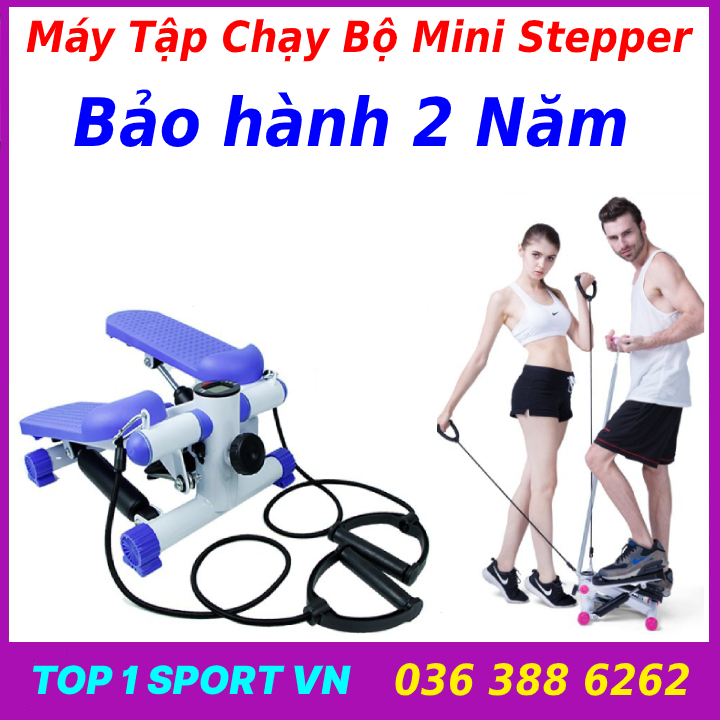 >> SO SÁNH GIÁ MÁY TẬP CHẠY BỘ TECHNOGYM | Shopee Lazada Sendo Tiki 68 Máy tập chạy bộ đi bộ tại chỗ Mini Stepper Kingsport®- Nhỏ gọn hơn - để tập tại gia đình, dễ dàng sử dụng - Tặng kèm bàn xoay eo và dây lò xo đàn hồi - bảo hành 2 năm