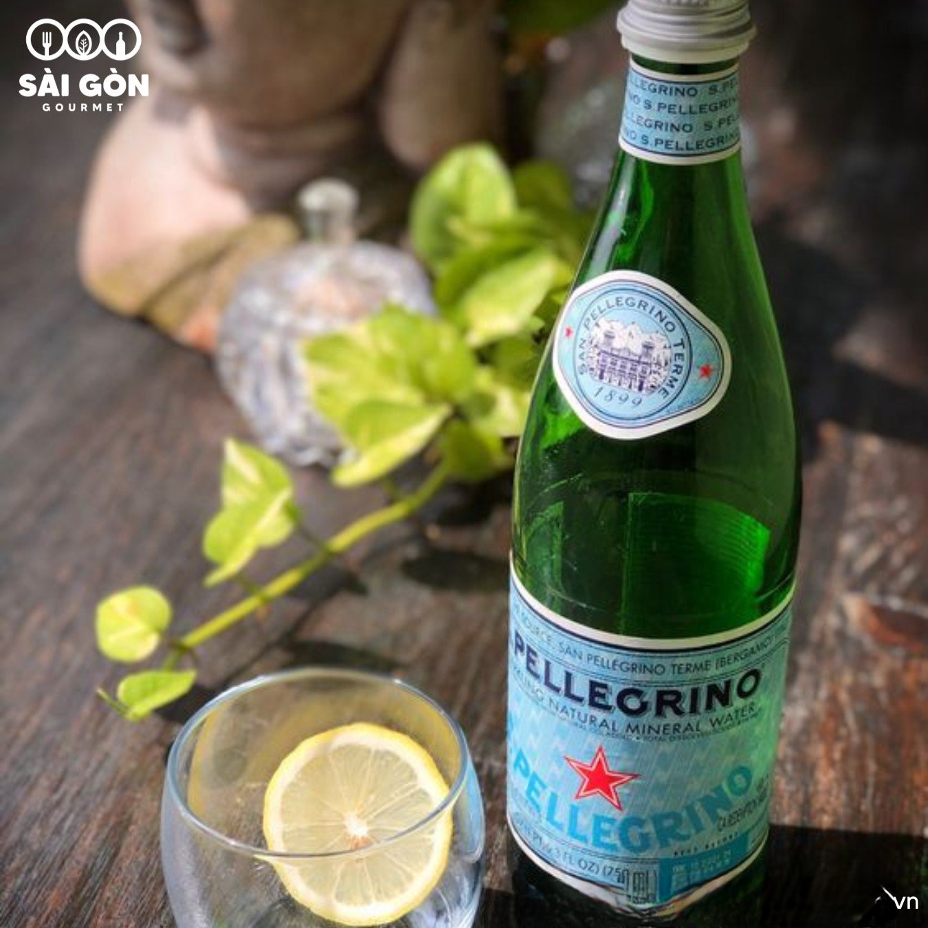 Nước khoáng có ga tự nhiên 500ml (Sanpellegrino - chai thủy tinh)