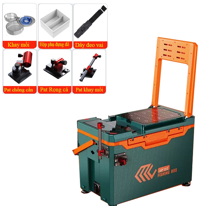 Thùng câu đài MC cao cấp 32l chính hãng big sale