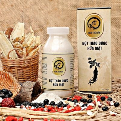 Bột thảo dược rửa mặt hoàng thiên sâm