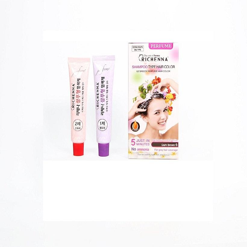 Dầu gội nhuộm tóc richenna