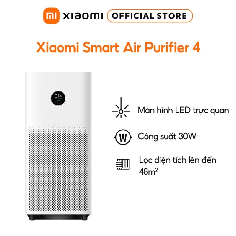 Máy lọc không khí Xiaomi Mi Air Purifier 4 | Chính hãng - Bảo hành 12 tháng MiOnlineVN