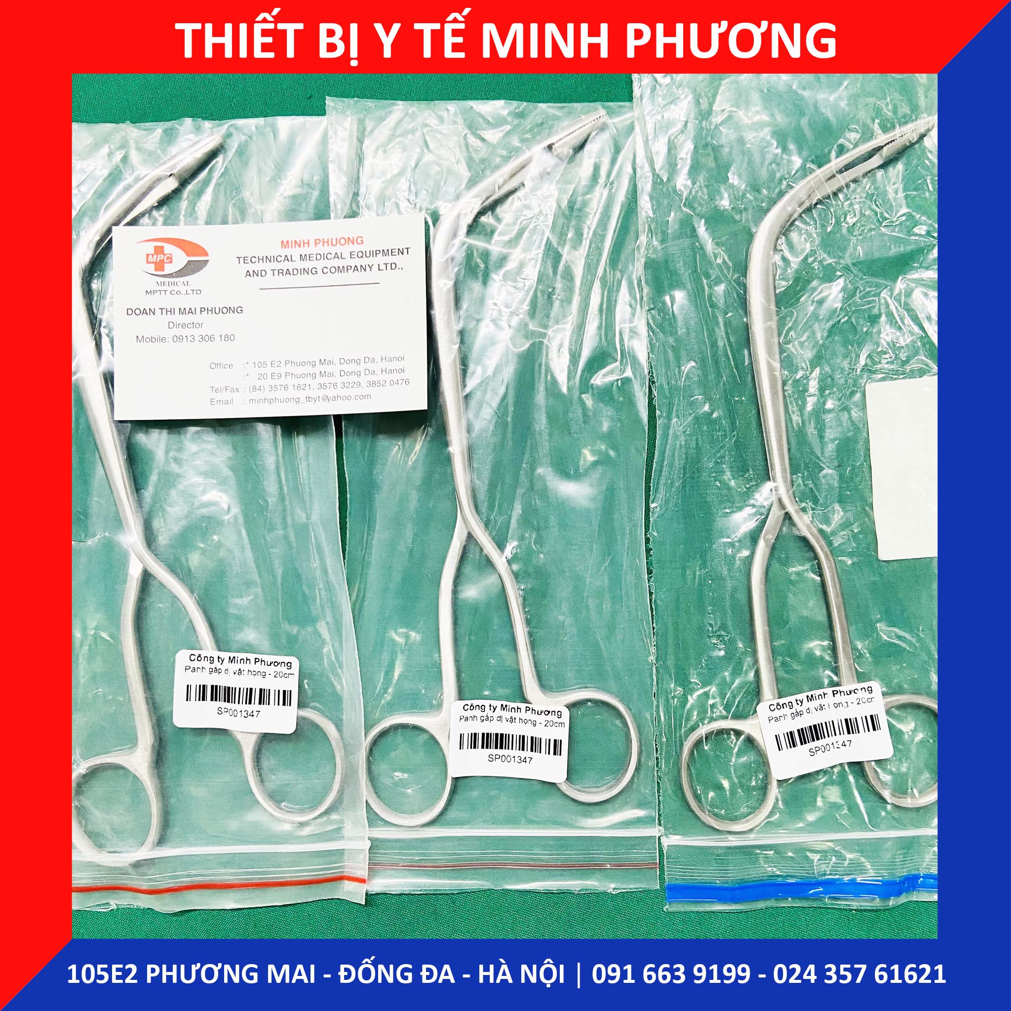 Panh gắp dị vật họng
