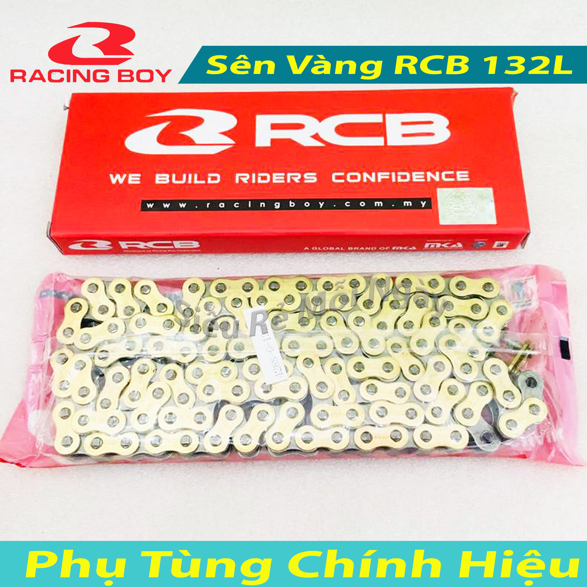 Sên vàng rcb 132l dùng nhiều dòng xe exciter winner raider sonic tfx sirius dream