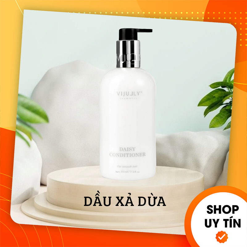 [Chính hãng] Combo dưỡng tóc - kích mọc tóc Vijully (Dầu gội + Dầu xả dừa + Tinh dầu bưởi) Vi Jully Cosmetics