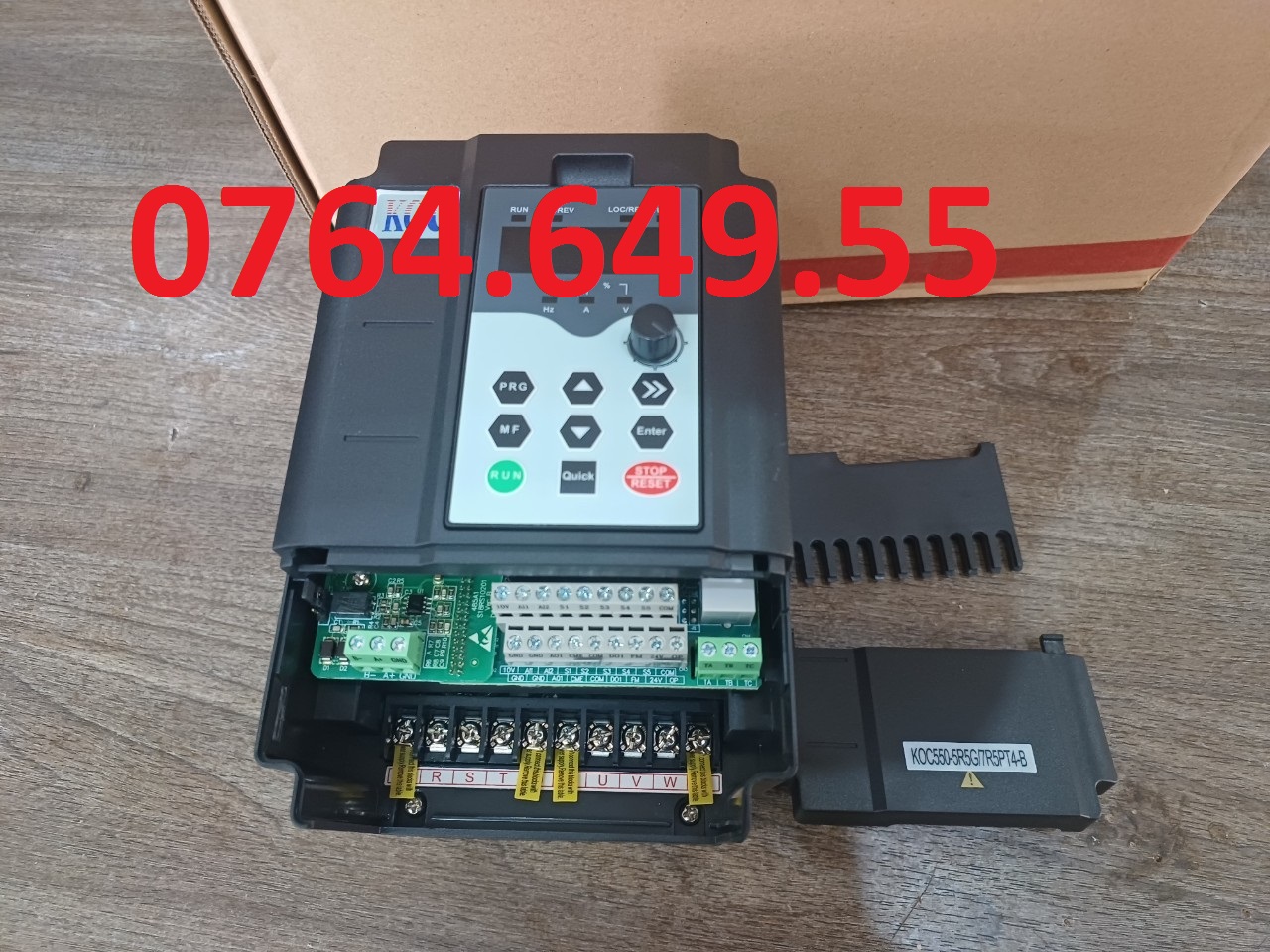 BIẾN TẦN KCLY 3,7KW VÀO 1 PHA 220V RA 3 PHA 380V HÀNG MỚI CHUYÊN ĐỔI ĐIỆN 1 PHA RA 3 PHA