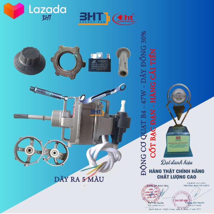 MOTER B4 - 47W - ĐẦY ĐỦ PHỤ KIỆN