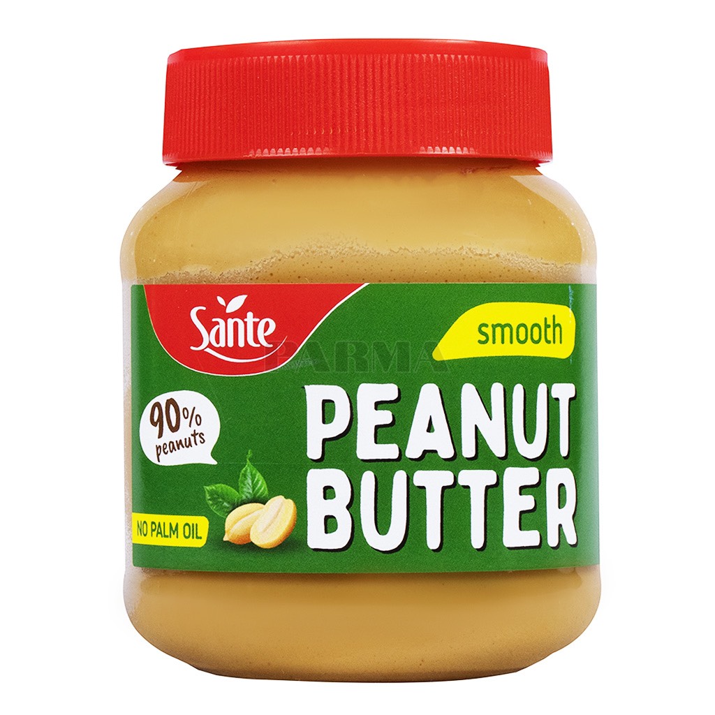 Bơ đậu phộng mịn Sante date 2023 350G