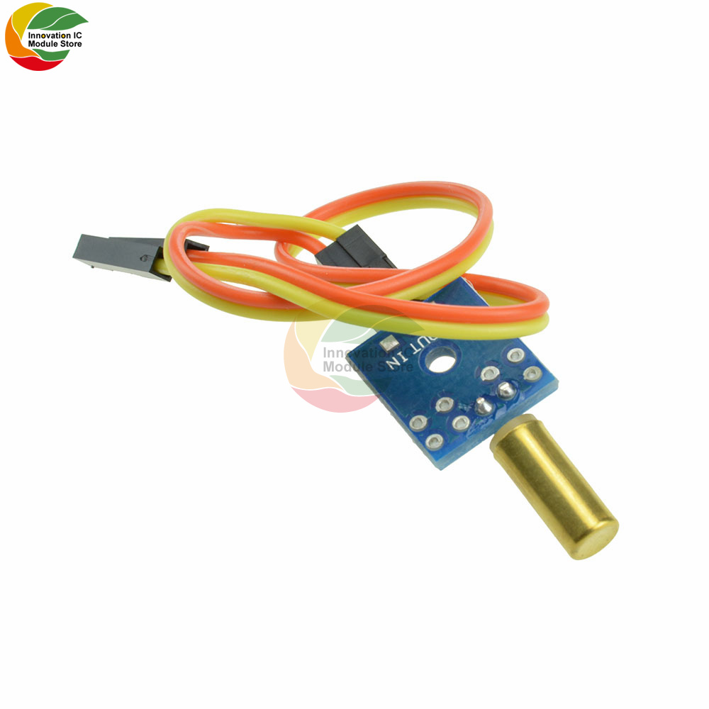 Nghiêng Mô-đun cảm biến rung cảm biến cho Arduino STM32 AVR Raspberry Pi 3.3V-12V với cáp miễn phí