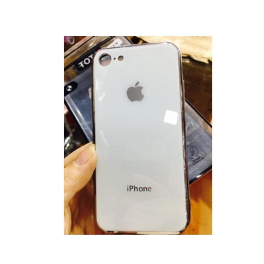 ỐP LƯNG GƯƠNG CHO IPHONE 6PLUS / LƯNG KÍNH GIỐNG IPHONE 8 PLUS -