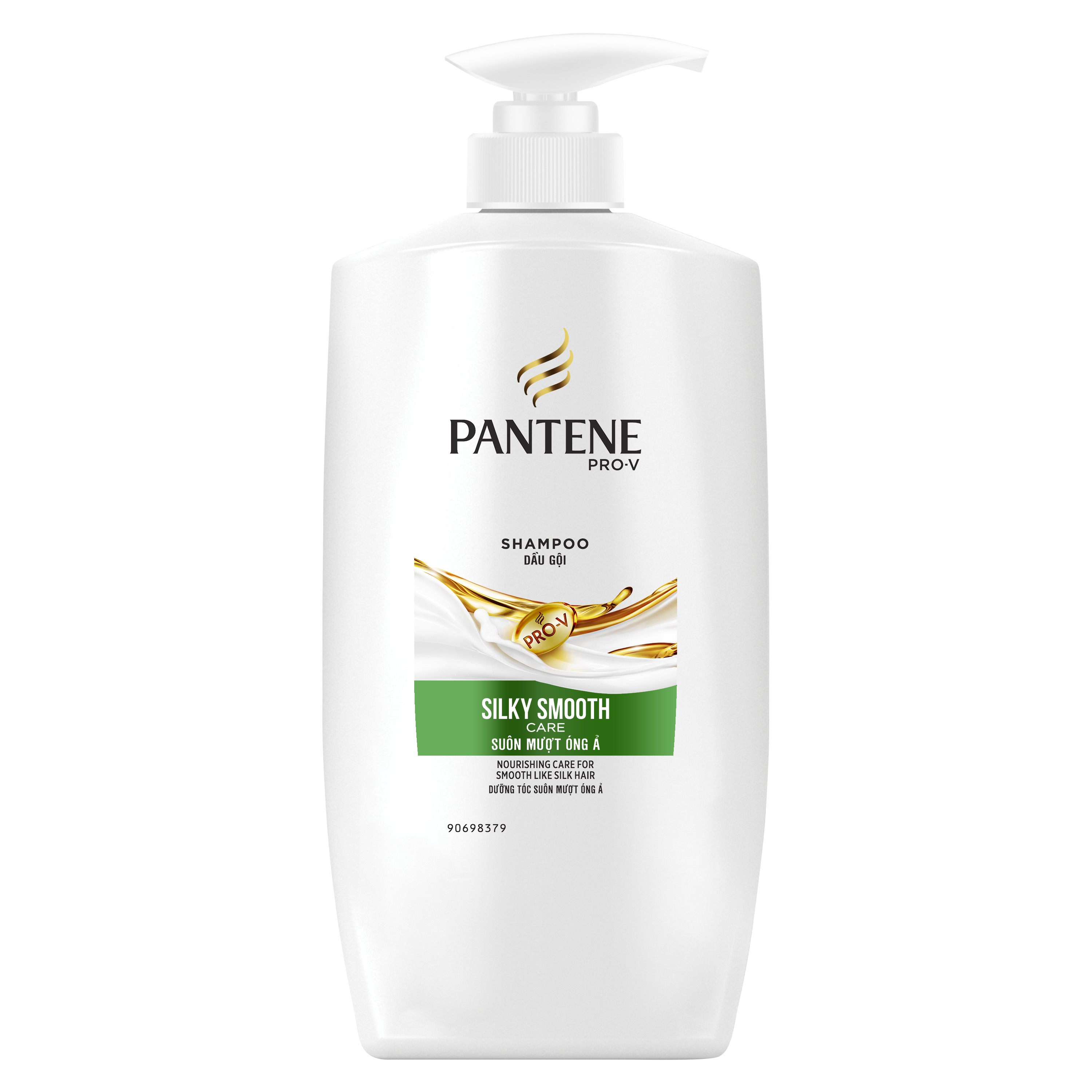 Dầu gội Pantene suôn mượt óng ả 900ml