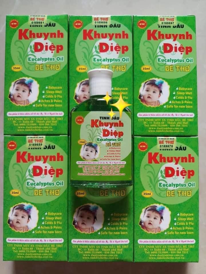 (Chính hãng Tem Cty) Tinh dầu Khuynh Diệp Bé Thơ 35ml cho bé